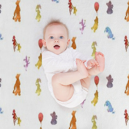 Animals Inspired Sheet Throw Blanket