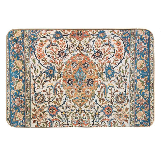 Isfahan Antique Central Persian Carpet Print Bath Mat