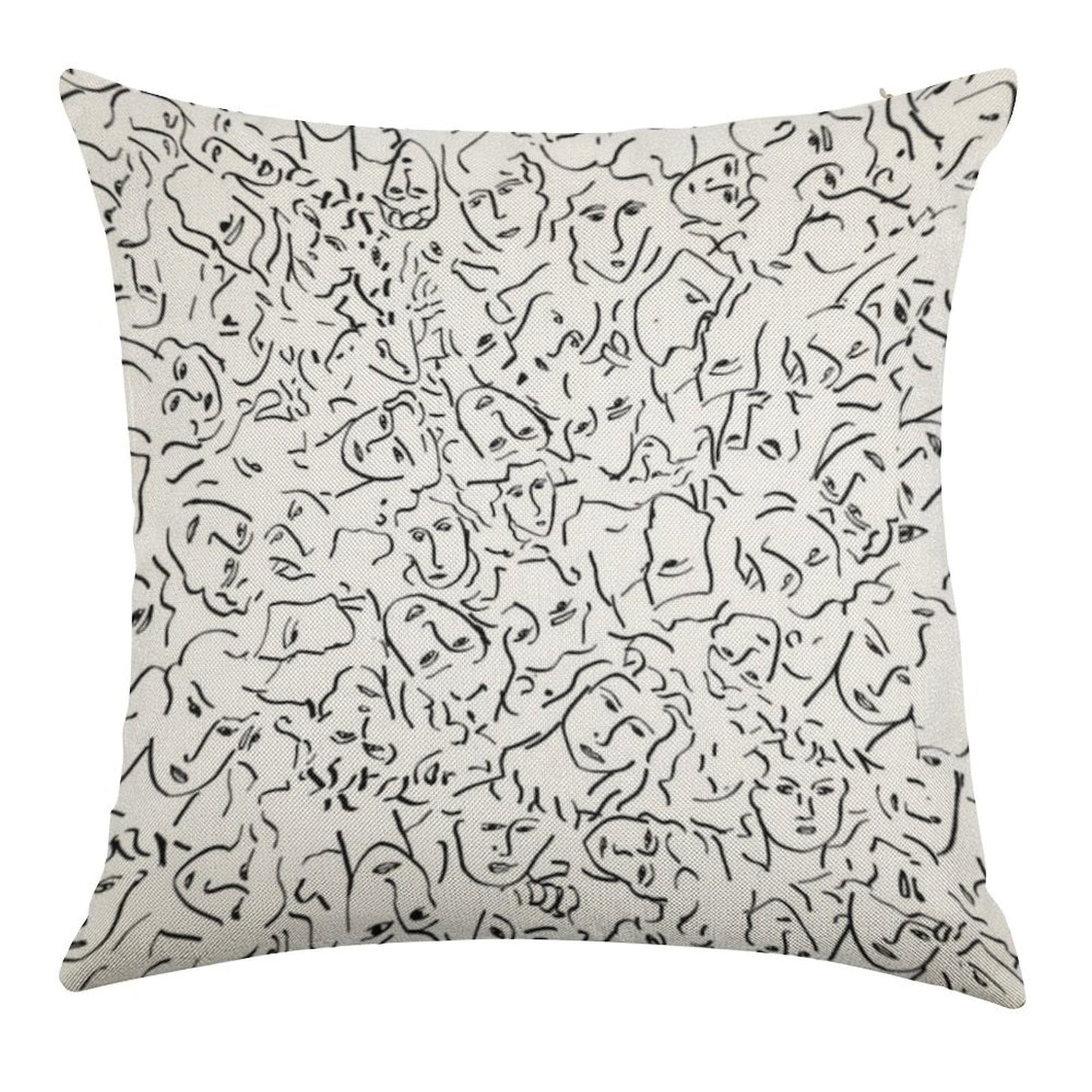 Elio's Face Shirt - Call Me By Your Name Linen Throw Pillow Cover