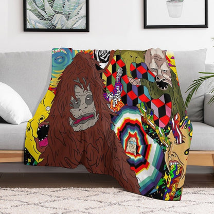 The Big Lez Show Wall Art Throw Blanket
