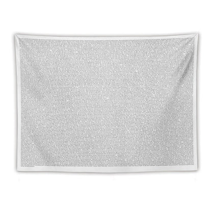 Entire Shrek Script Tapestry