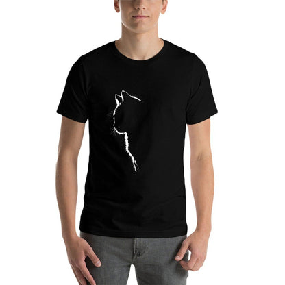 Cat Silhouette  Durable T-Shirt
