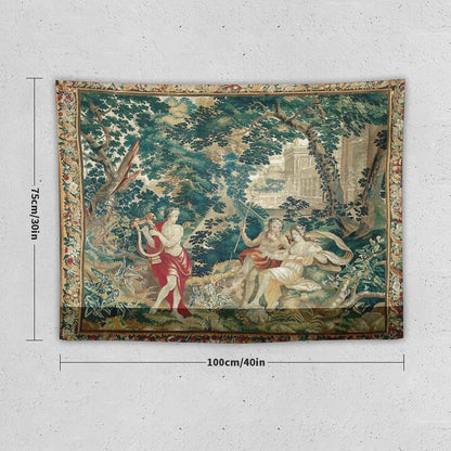 Orpheus Playing The Lyre to Hades And Persephone, from Orpheus And Eurydice Or The Metamorphoses Tapestry