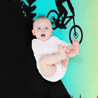 MTB Colors Throw Blanket