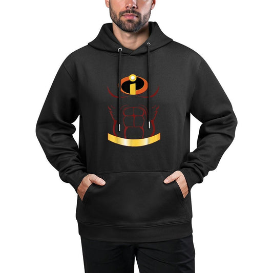 Disney Pixar The Incredibles Halloween Superhero Costume Versatile Streetwear Hoodie