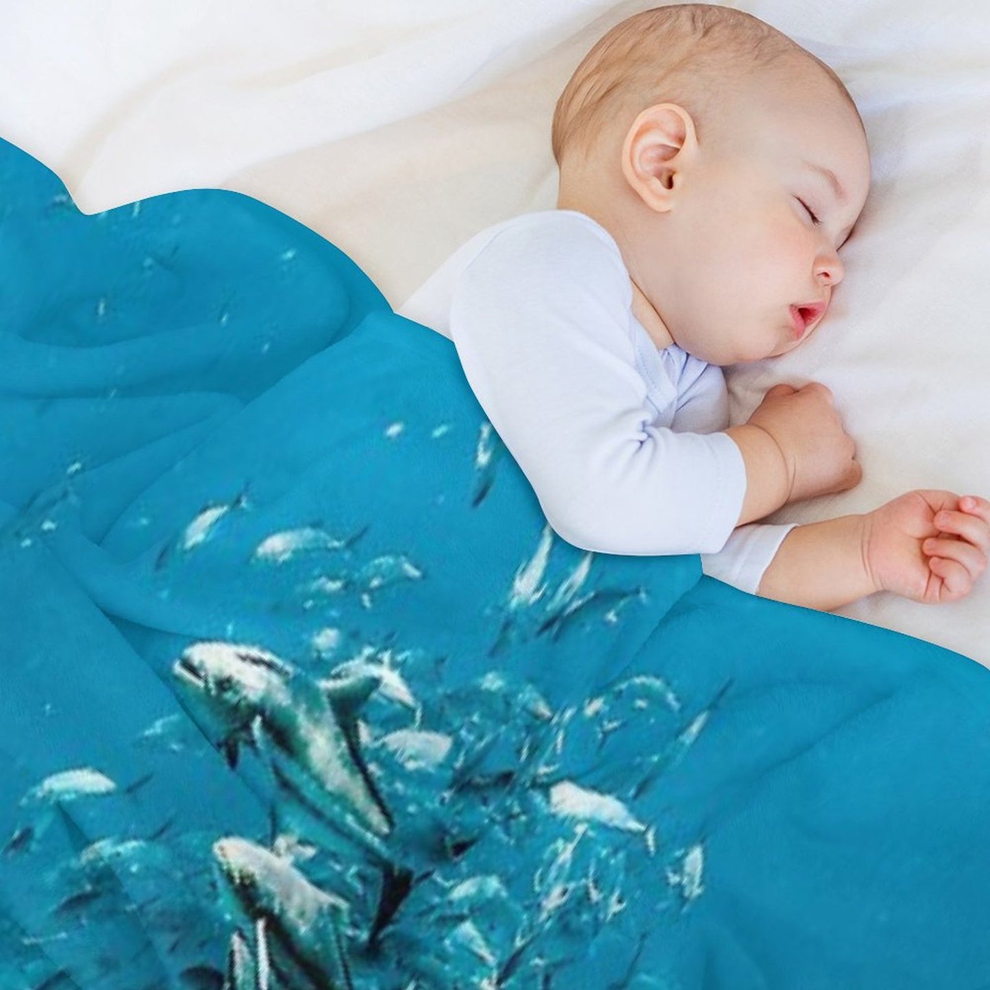 Whale Shark Award Winning Photo Throw Blanket