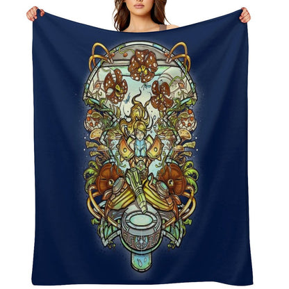 Maternal Instinct Throw Blanket