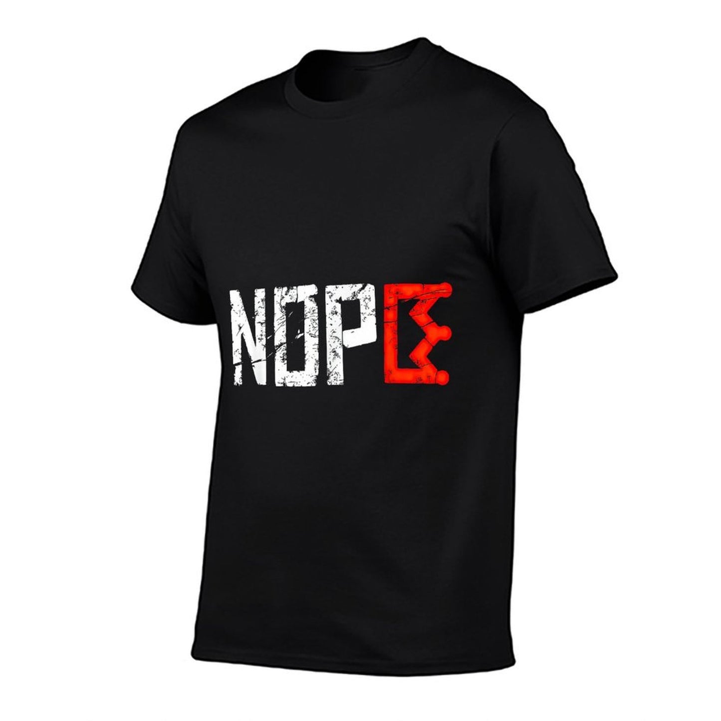 No Kings Nope Protest Sign Horizontal  Trendy Pattern T-Shirt