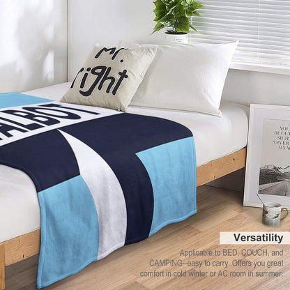 Coventry City Classic Kit 1981 - 1983 Throw Blanket