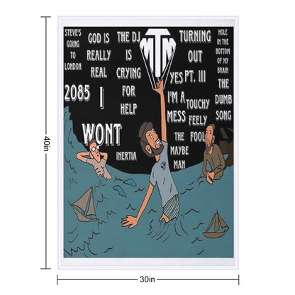 AJR The Maybe Man Throw Blanket