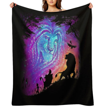 He Lives In You Throw Blanket