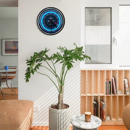 Neon Speedo Wall Clock