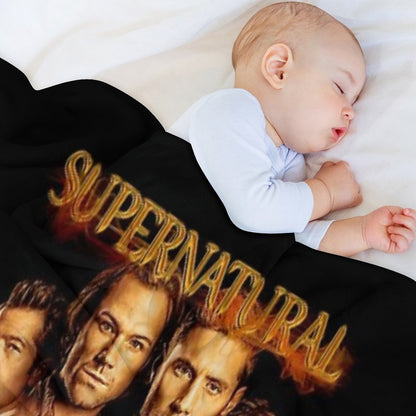 Supernatural Thank You For The Memories Throw Blanket