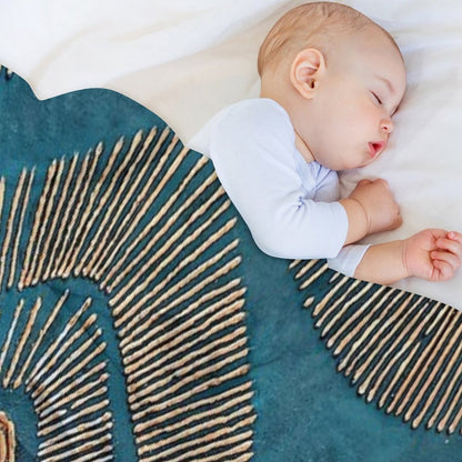 Fossilized Throw Blanket