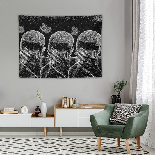 Blond Frank Mandala Tapestry