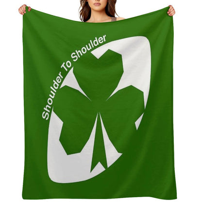 Rugby Ireland Throw Blanket
