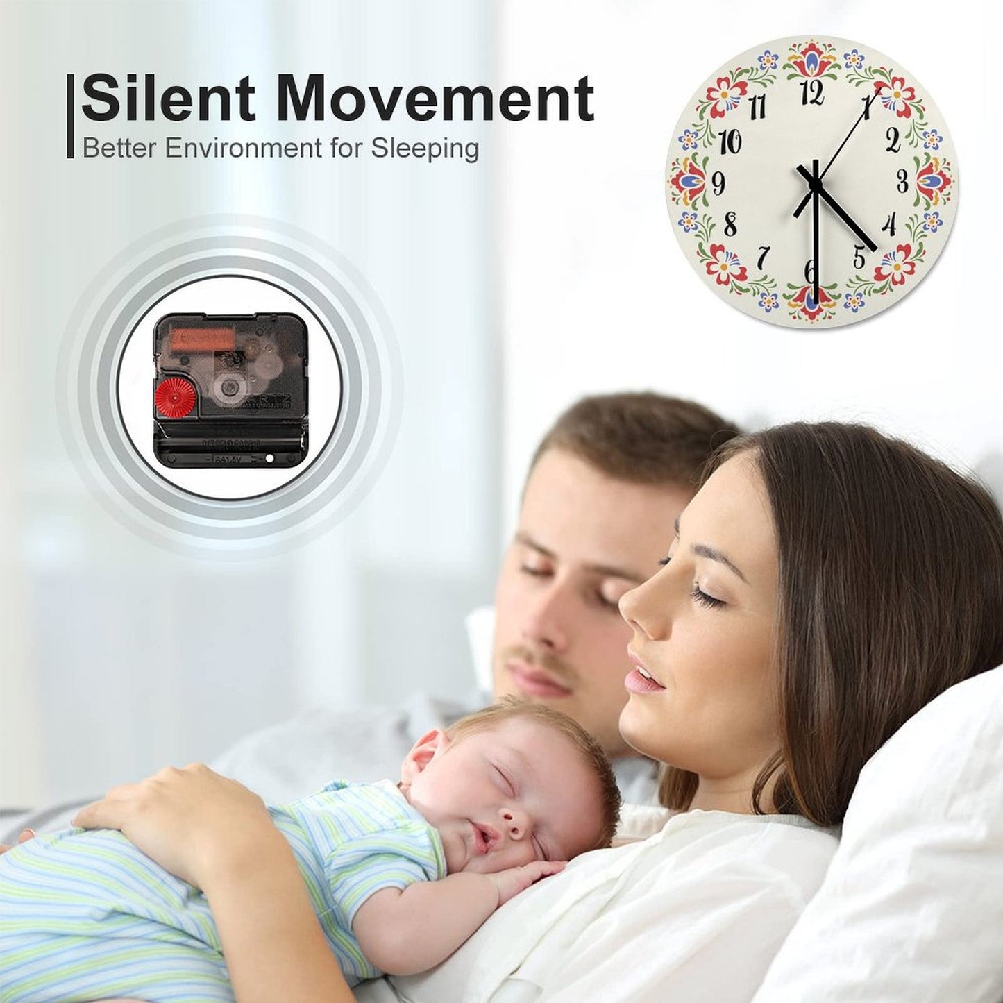 Scandinavian Clock Wall Clock