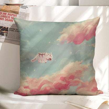Dreamy Appa Poster V1 Linen Throw Pillow Cover