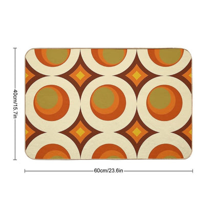 Mid-Century Modern 70s Bath Mat