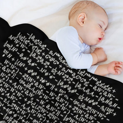 The Standard Model - A Love Poem Throw Blanket