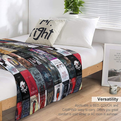 YA Young Adult Fantasy Books Blanket Throw Blanket