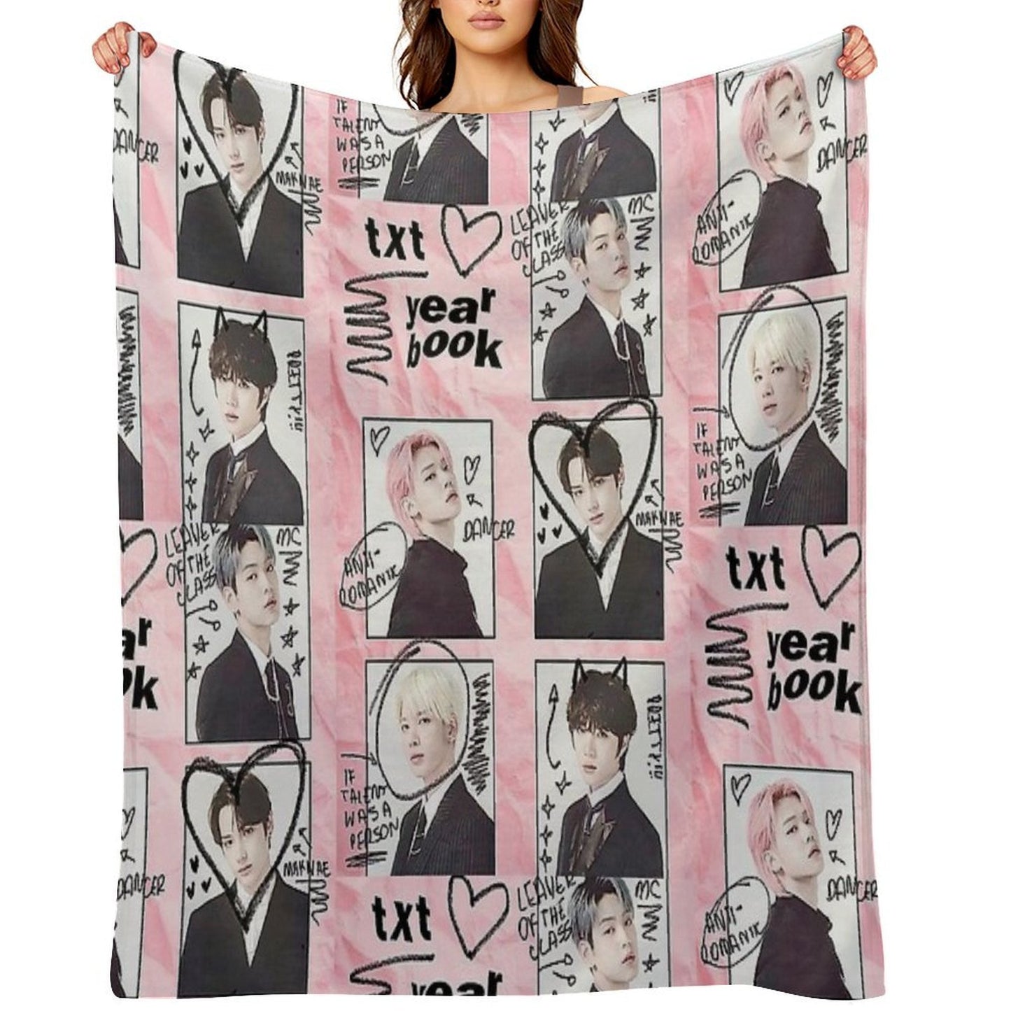 TXT Throw Blanket