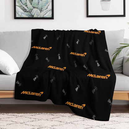 McLaren F1 Team - Speed Beyond Limits! Throw Blanket
