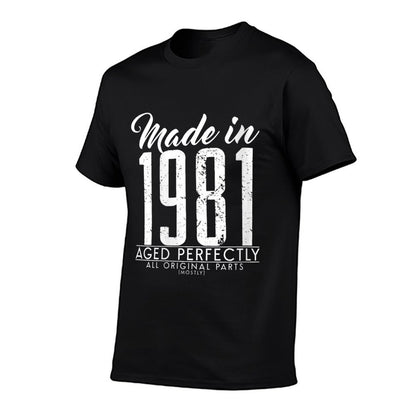 Womens 40th Birthday Made in 1981 40 Years Old  Affordable Price T-Shirt