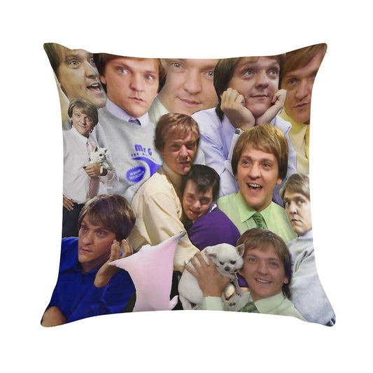 THE MANY MOODS OF MR G Soft Washable Throw Pillow