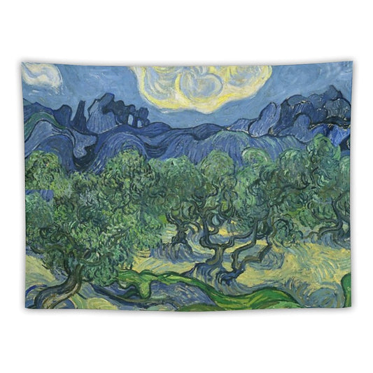 The Olive Trees by Vincent Van Gogh Tapestry