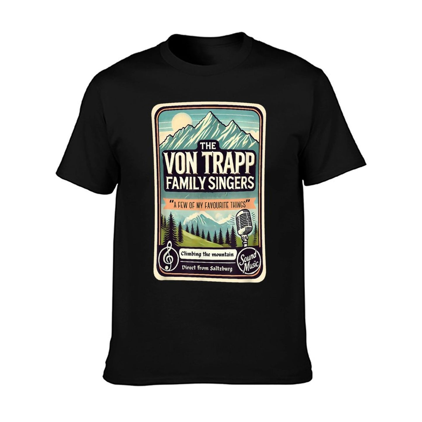 Von Trapp Family Singers Theatre Sound Of Music Musical T-Shirt