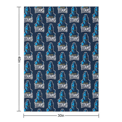 Gold Coast Titans Throw Blanket