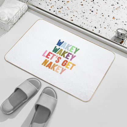 Wakey Wakey Let's Get Nakey Bath Mat