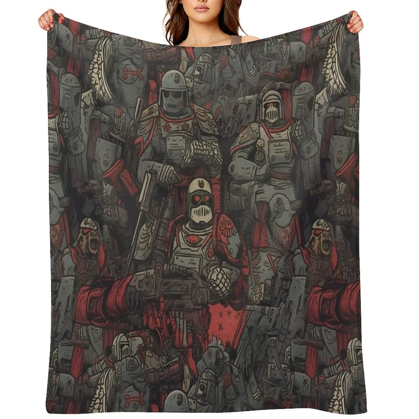 The Guard Throw Blanket