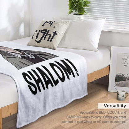 Shalom Jackie Parody Throw Blanket