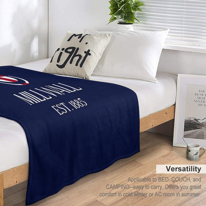 Millwall England Throw Blanket