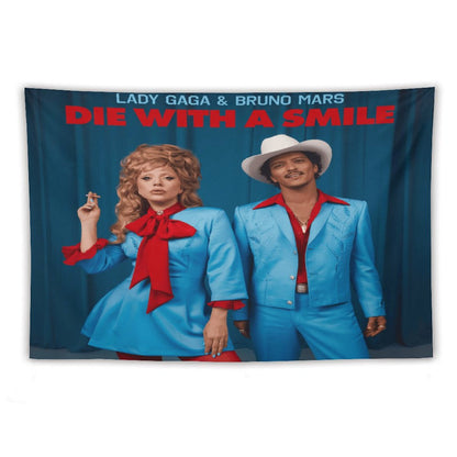 Die With A Smile Tapestry