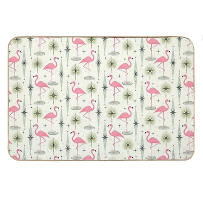 Atomic Flamingo Oasis Bath Mat