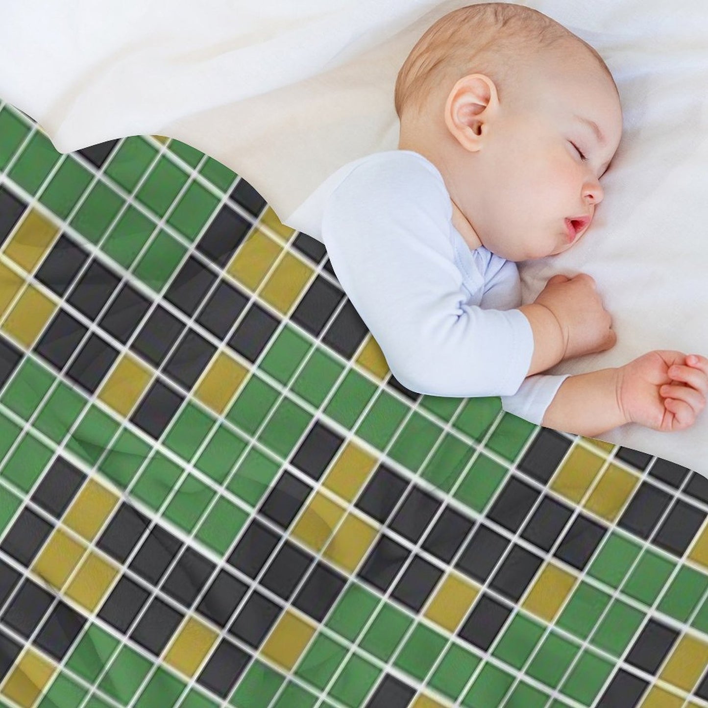 Wordle Grid Throw Blanket