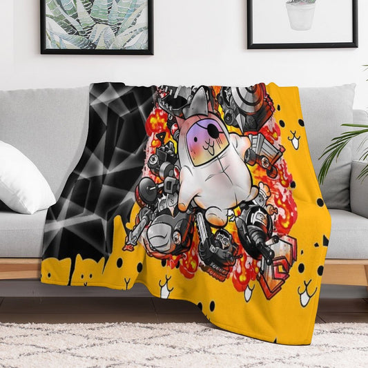 Battle Cats - Subterra Guardians Throw Blanket
