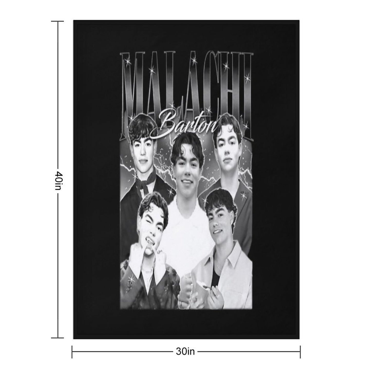 Malachi Barton Throw Blanket