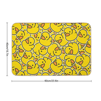 Yellow Classic Rubber Duck Bath Mat