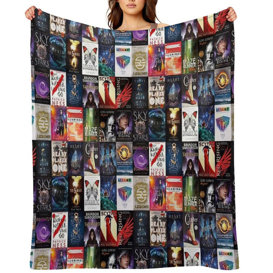 YA Sc-fi Throw Blanket