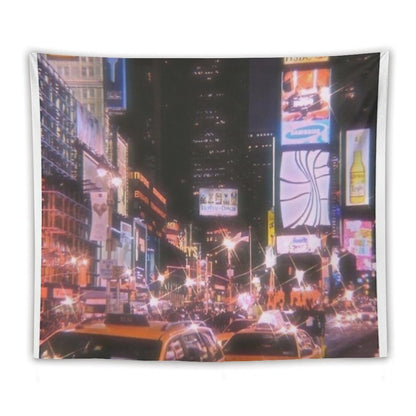 Times Square NYC Tapestry