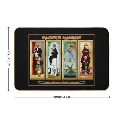 HAUNTED MANSION  Vintage New Orleans Liberty Square Prints. Bath Mat