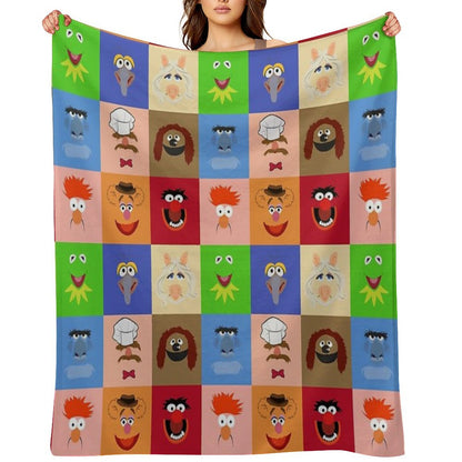 Muppets Throw Blanket