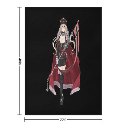 Azur Lane Bismarck Throw Blanket