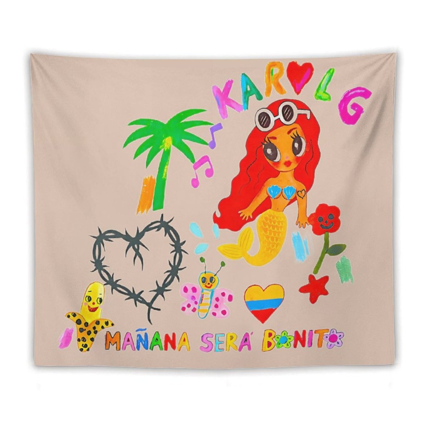 Manana Sera Bonito Merch Tapestry