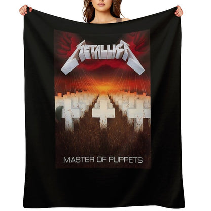 Master Of Puppets (Hq) Classic Throw Blanket