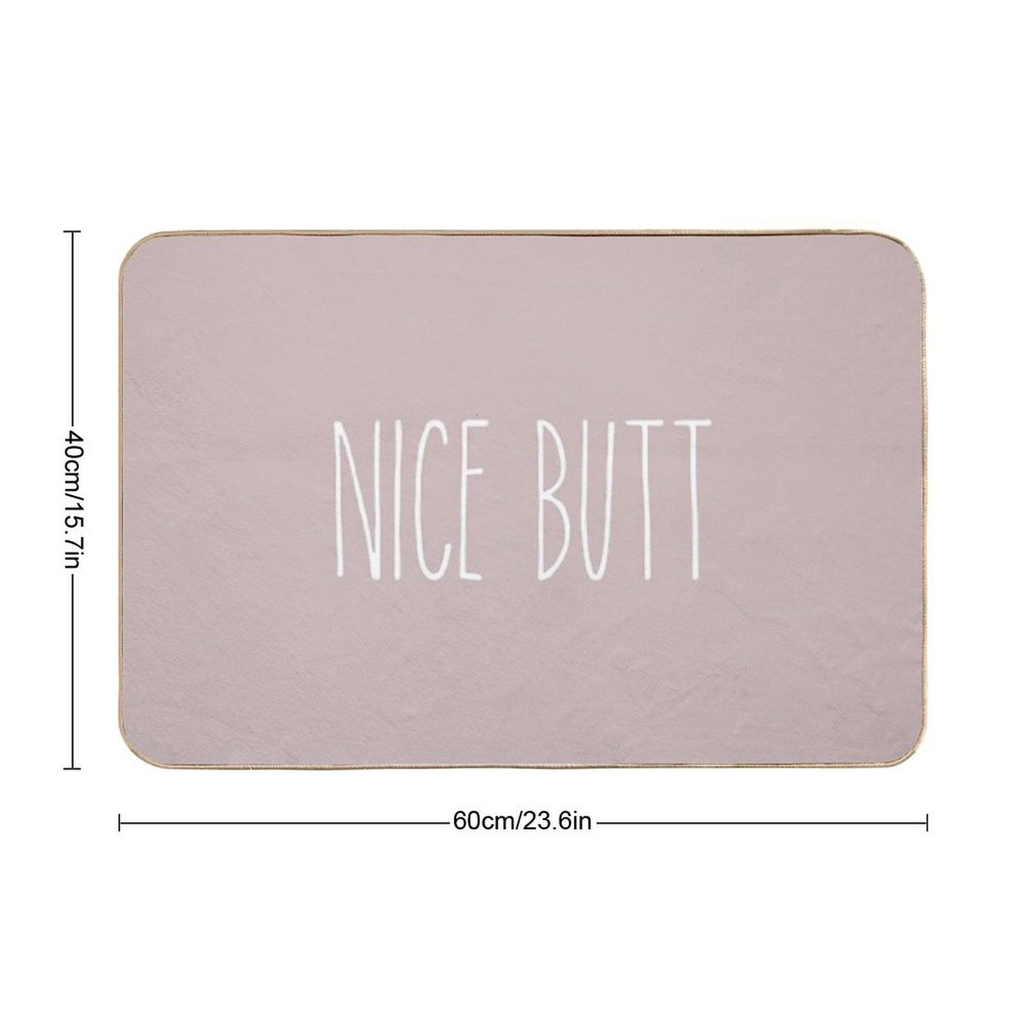 Nice Butt Matching Bath Mat And Shower Curtain Bath Mat